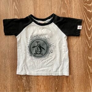 Original Penguin Short Sleeve Graphic Tee Tshirt Toddler Boy 2T Cotton